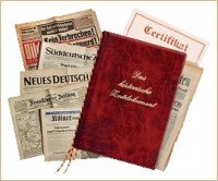 Historische Original-Zeitungen
