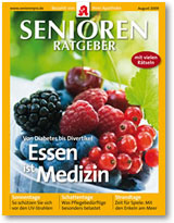 Cover Senioren Ratgeber - Ausgabe August 2009
