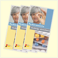 Broschüre: Medikamente richtig einnehmen - Deutsche Seniorenliga